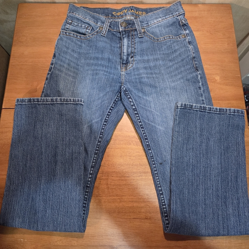Cody James Men's Jeans 30x32 Medium Wash Straight Leg Stretch‎ Denim